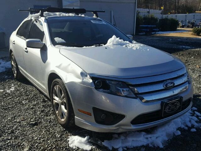 3FAHP0HA1CR157719 - 2012 FORD FUSION SE SILVER photo 1