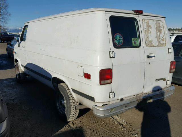 1GCGG35K2TF108238 - 1996 CHEVROLET VAN G3500 WHITE photo 3