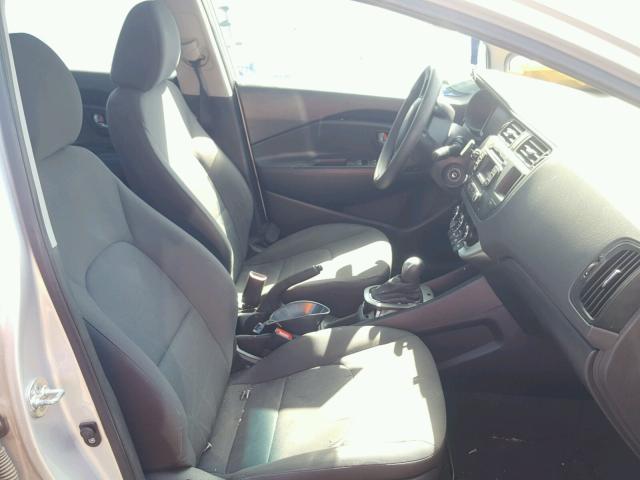 KNADM4A37E6335442 - 2014 KIA RIO LX Արծաթագույն լուսանկար 5