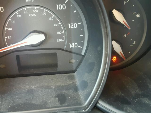 KNADM4A37E6335442 - 2014 KIA RIO LX Արծաթագույն լուսանկար 8