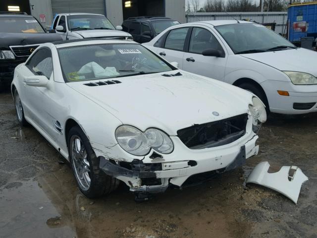 WDBSK75F46F115049 - 2006 MERCEDES-BENZ SL 500 WHITE photo 1