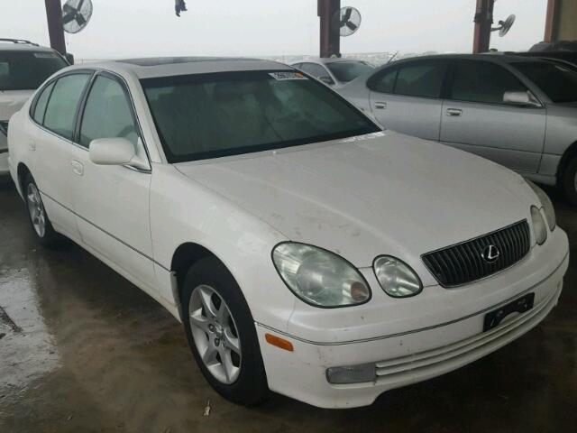 JT8BD69S910123235 - 2001 LEXUS GS 300 WHITE photo 1