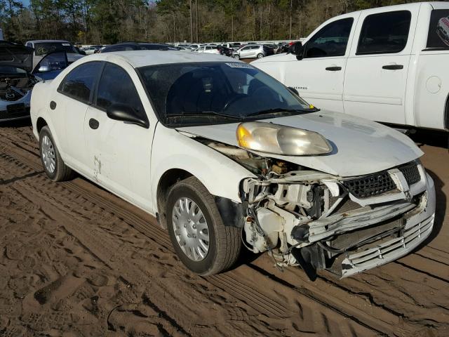 1B3EL36X74N138437 - 2004 DODGE STRATUS SE WHITE photo 1