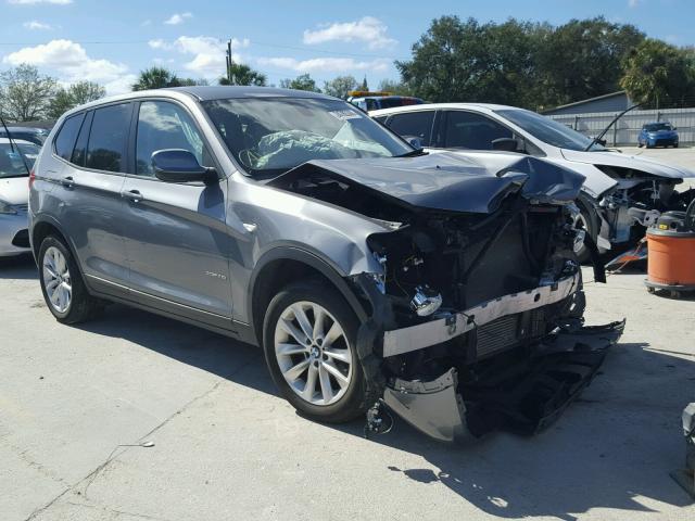 5UXWX9C58D0A12146 - 2013 BMW X3 XDRIVE2 Коричневый фото 1