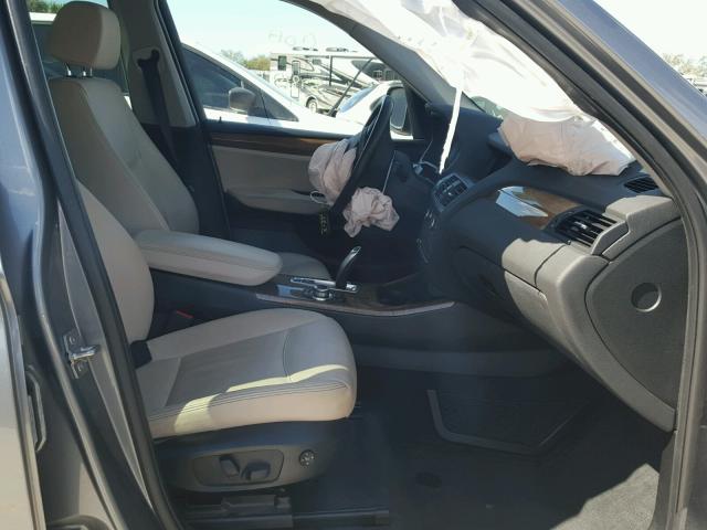 5UXWX9C58D0A12146 - 2013 BMW X3 XDRIVE2 Коричневый фото 5