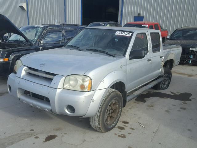 1N6ED29X84C454407 - 2004 NISSAN FRONTIER C SILVER photo 2