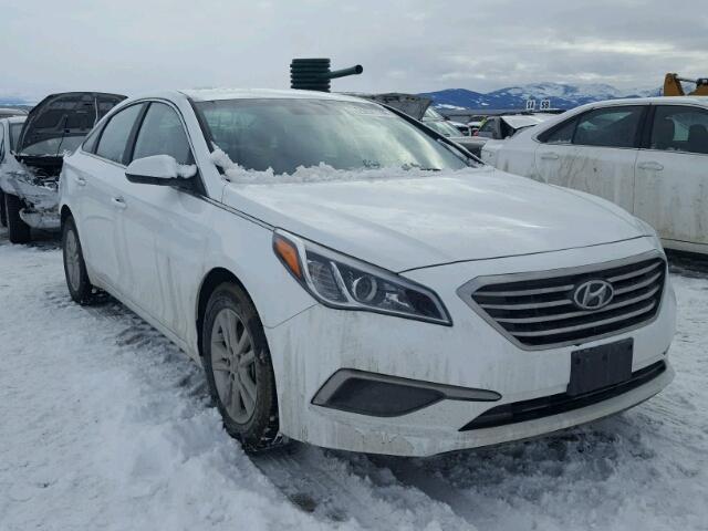 5NPE24AF0HH564191 - 2017 HYUNDAI SONATA SE WHITE photo 1