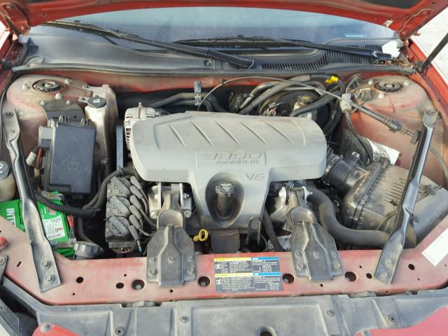 2G2WP552481112057 - 2008 PONTIAC GRAND PRIX RED photo 7