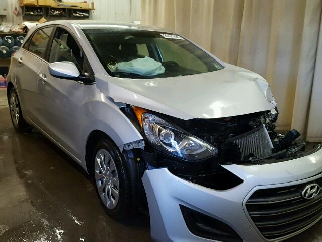 KMHD35LH1HU383180 - 2017 HYUNDAI ELANTRA GT SILVER photo 1