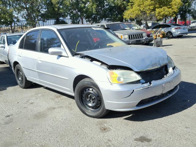 2HGES26783H609130 - 2003 HONDA CIVIC EX ვერცხლისფერი ფოტო 1