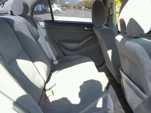 2HGES26783H609130 - 2003 HONDA CIVIC EX ვერცხლისფერი ფოტო 6