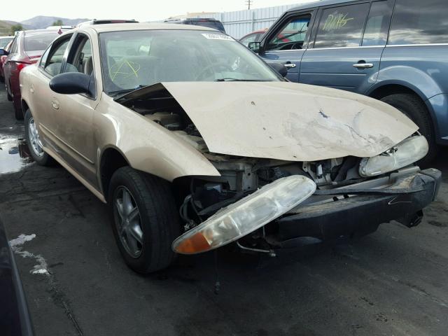 1G3NL52F14C176474 - 2004 OLDSMOBILE ALERO GL GOLD photo 1