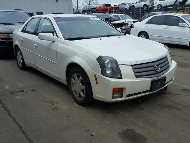 1G6DM577840179158 - 2004 CADILLAC CTS WHITE photo 1