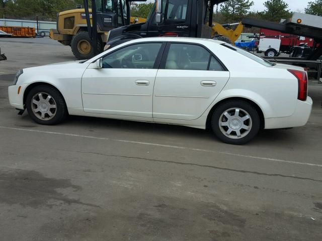 1G6DM577840179158 - 2004 CADILLAC CTS WHITE photo 9