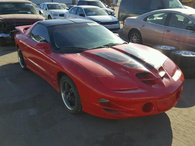 2G2FV22G922132942 - 2002 PONTIAC FIREBIRD RED photo 1