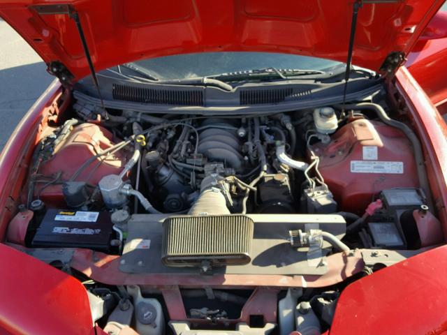 2G2FV22G922132942 - 2002 PONTIAC FIREBIRD RED photo 7