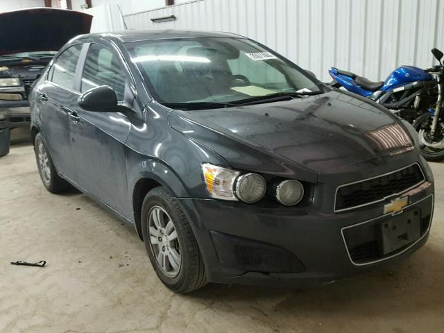 1G1JC5SH8G4167634 - 2016 CHEVROLET SONIC LT GRAY photo 1