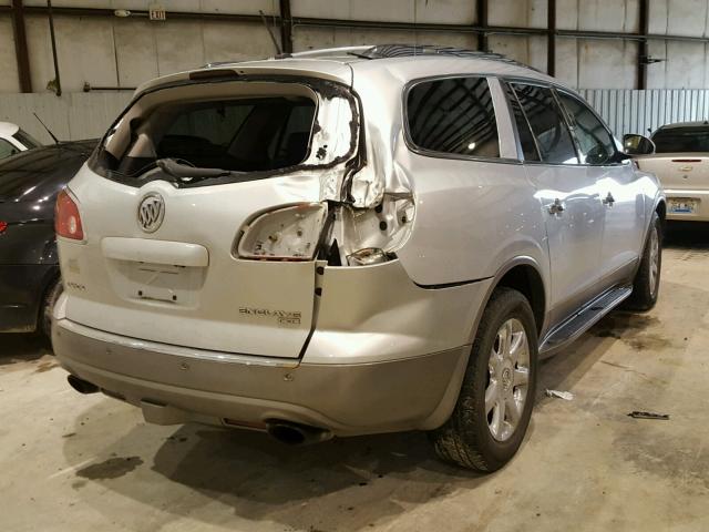 5GAEV23DX9J175382 - 2009 BUICK ENCLAVE CX SILVER photo 4