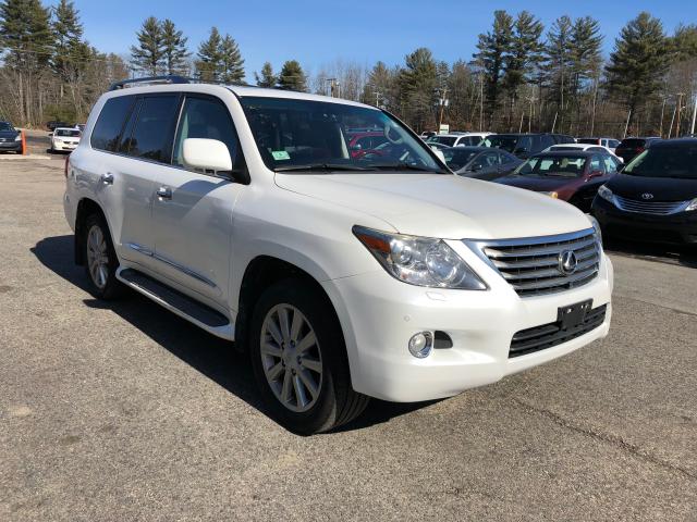 JTJHY7AX6A4045452 - 2010 LEXUS LX 570 WHITE photo 1