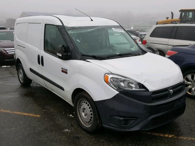 ZFBERFAT6G6B27811 - 2016 RAM PROMASTER WHITE photo 1