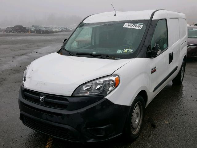 ZFBERFAT6G6B27811 - 2016 RAM PROMASTER WHITE photo 2