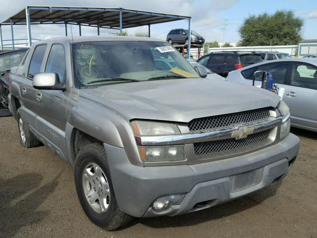 3GNEK13T92G115827 - 2002 CHEVROLET AVALANCHE GOLD photo 1