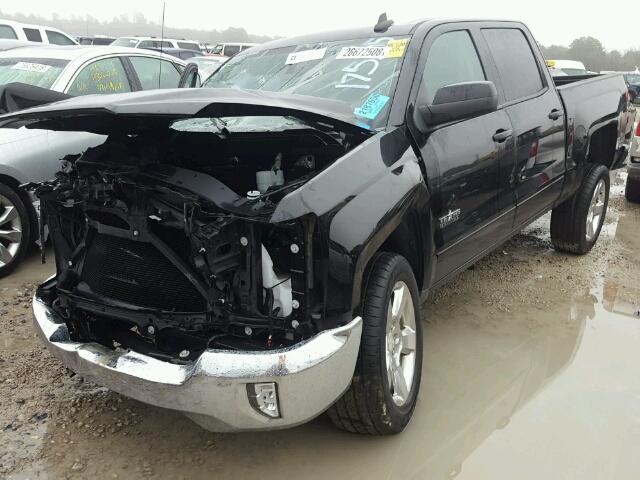 3GCPCREC2GG175305 - 2016 CHEVROLET SILVERADO BLACK photo 2