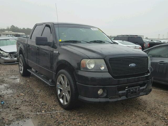 1FTPW12V87KA78648 - 2007 FORD F150 SUPER BLACK photo 1