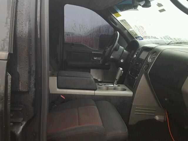 1FTPW12V87KA78648 - 2007 FORD F150 SUPER BLACK photo 5