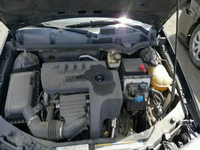 1G8AG54F55Z156463 - 2005 SATURN ION LEVEL BLACK photo 7