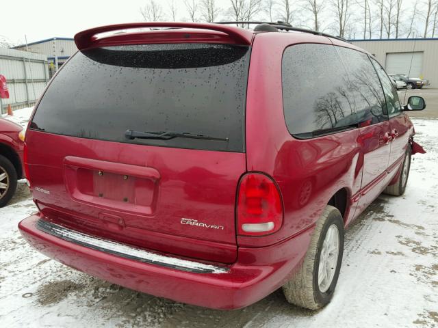 2B4GP44G7XR427732 - 1999 DODGE GRAND CARA MAROON photo 4