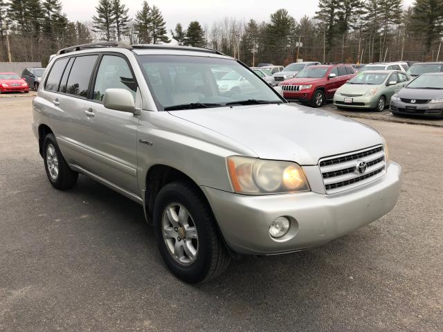 JTEHF21A720061266 - 2002 TOYOTA HIGHLANDER SILVER photo 1