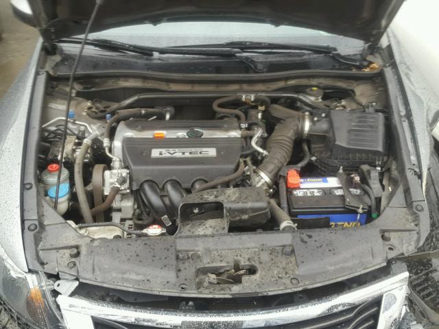 1HGCP26819A145221 - 2009 HONDA ACCORD EXL GRAY photo 7