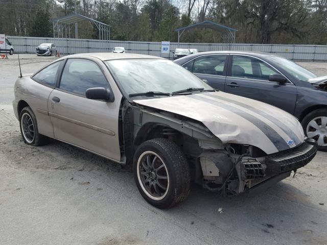 1G1JC1241Y7272246 - 2000 CHEVROLET CAVALIER TAN photo 1