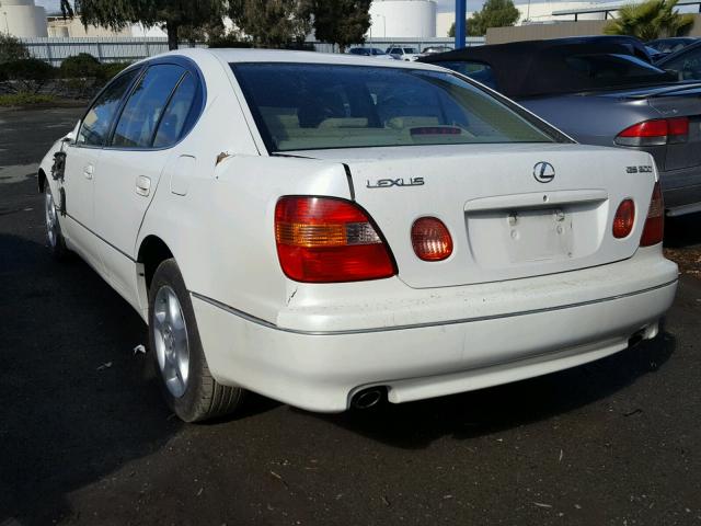 JT8BD68S3X0081476 - 1999 LEXUS GS 300 WHITE photo 3