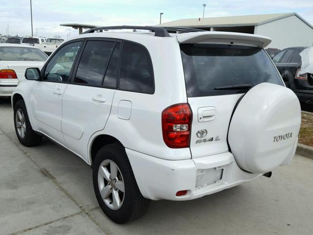 JTEGD20V340005379 - 2004 TOYOTA RAV4 WHITE photo 3