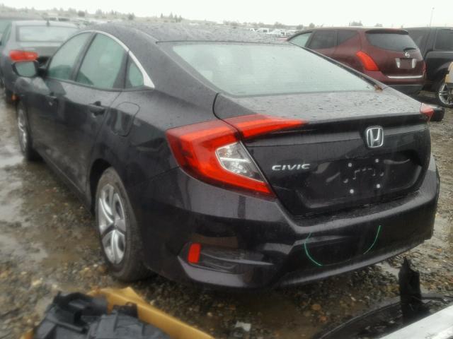 2HGFC2F50JH505759 - 2018 HONDA CIVIC LX BURGUNDY photo 3