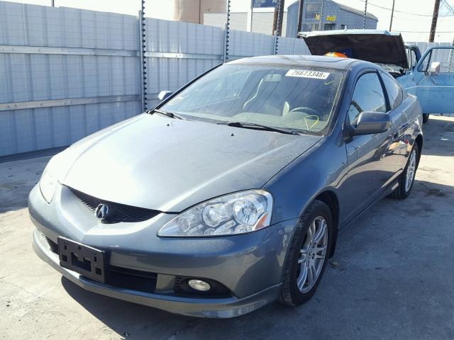 JH4DC54845S012426 - 2005 ACURA RSX GREEN photo 2