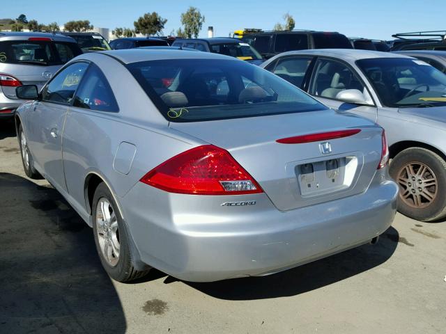 1HGCM72786A004631 - 2006 HONDA ACCORD EX SILVER photo 3