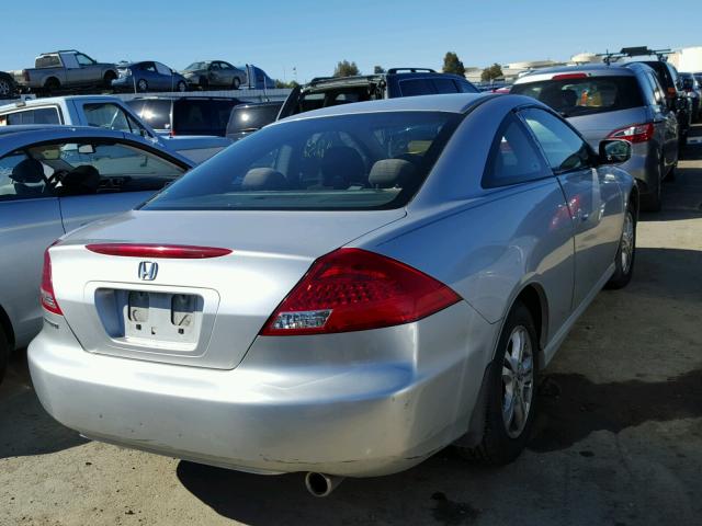 1HGCM72786A004631 - 2006 HONDA ACCORD EX SILVER photo 4