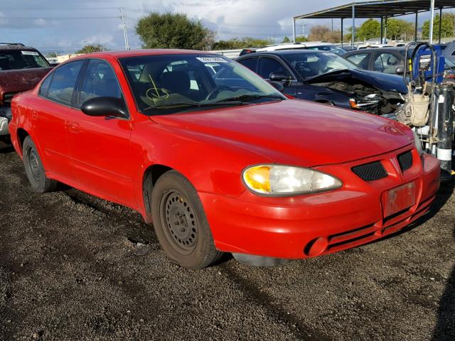 1G2NF52F54M620073 - 2004 PONTIAC GRAND AM S RED photo 1