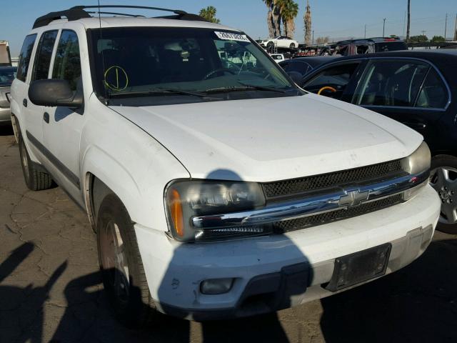 1GNES16S126128284 - 2002 CHEVROLET TRAILBLAZE WHITE photo 1