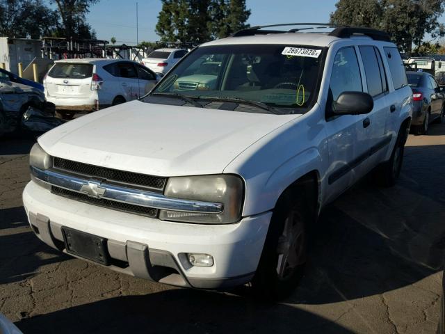 1GNES16S126128284 - 2002 CHEVROLET TRAILBLAZE WHITE photo 2