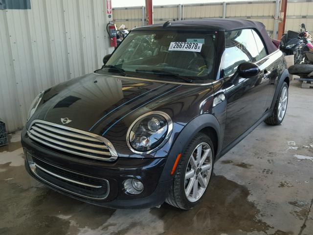 WMWZN3C55FT862071 - 2015 MINI COOPER BLACK photo 2