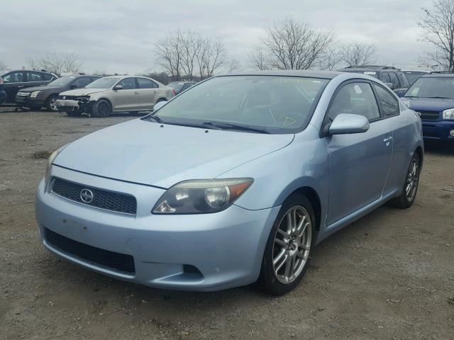 JTKDE177670166697 - 2007 TOYOTA SCION TC BLUE photo 2