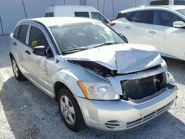 1B3CB1HA6AD677642 - 2010 DODGE CALIBER EX SILVER photo 1