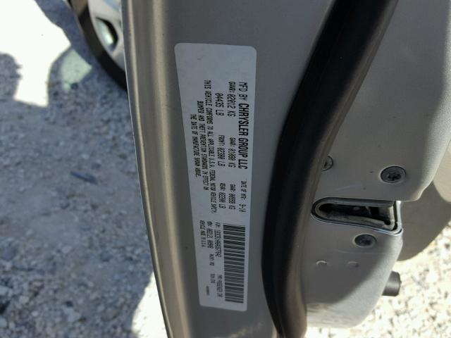 1B3CB1HA6AD677642 - 2010 DODGE CALIBER EX SILVER photo 10