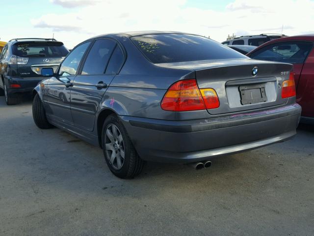 WBAAZ33403PH35020 - 2003 BMW 325 I GRAY photo 3