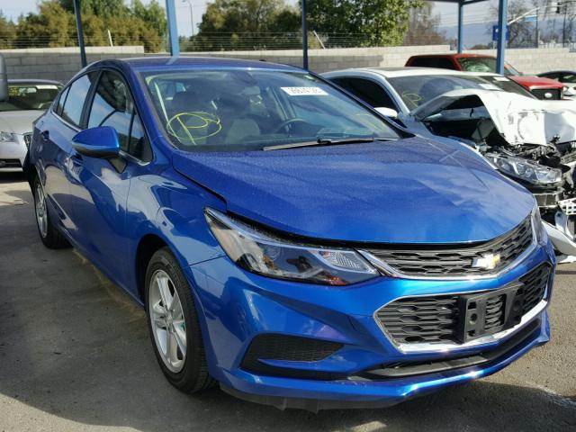 1G1BE5SM7H7213787 - 2017 CHEVROLET CRUZE LT BLUE photo 1