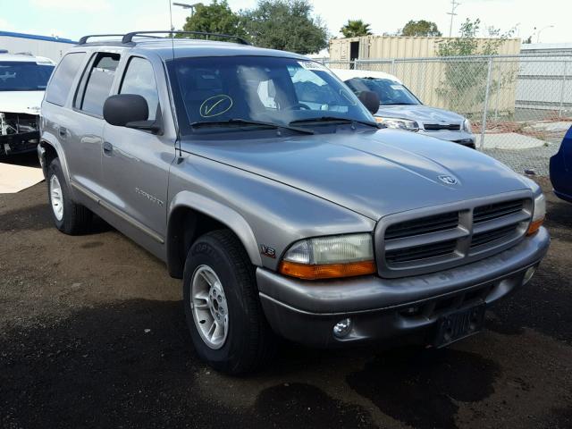 1B4HR28Y5YF195226 - 2000 DODGE DURANGO SILVER photo 1